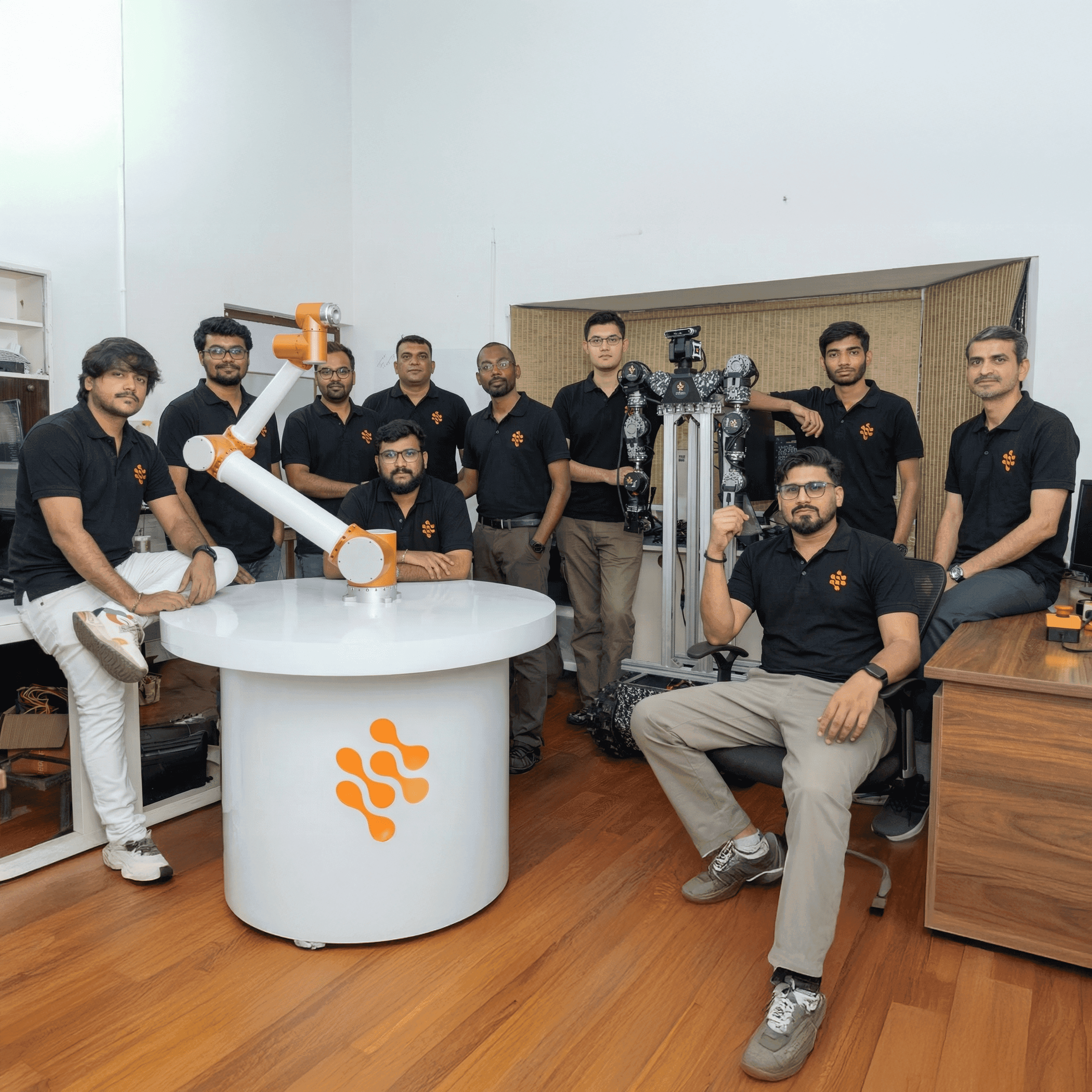 Collaborative robot in action