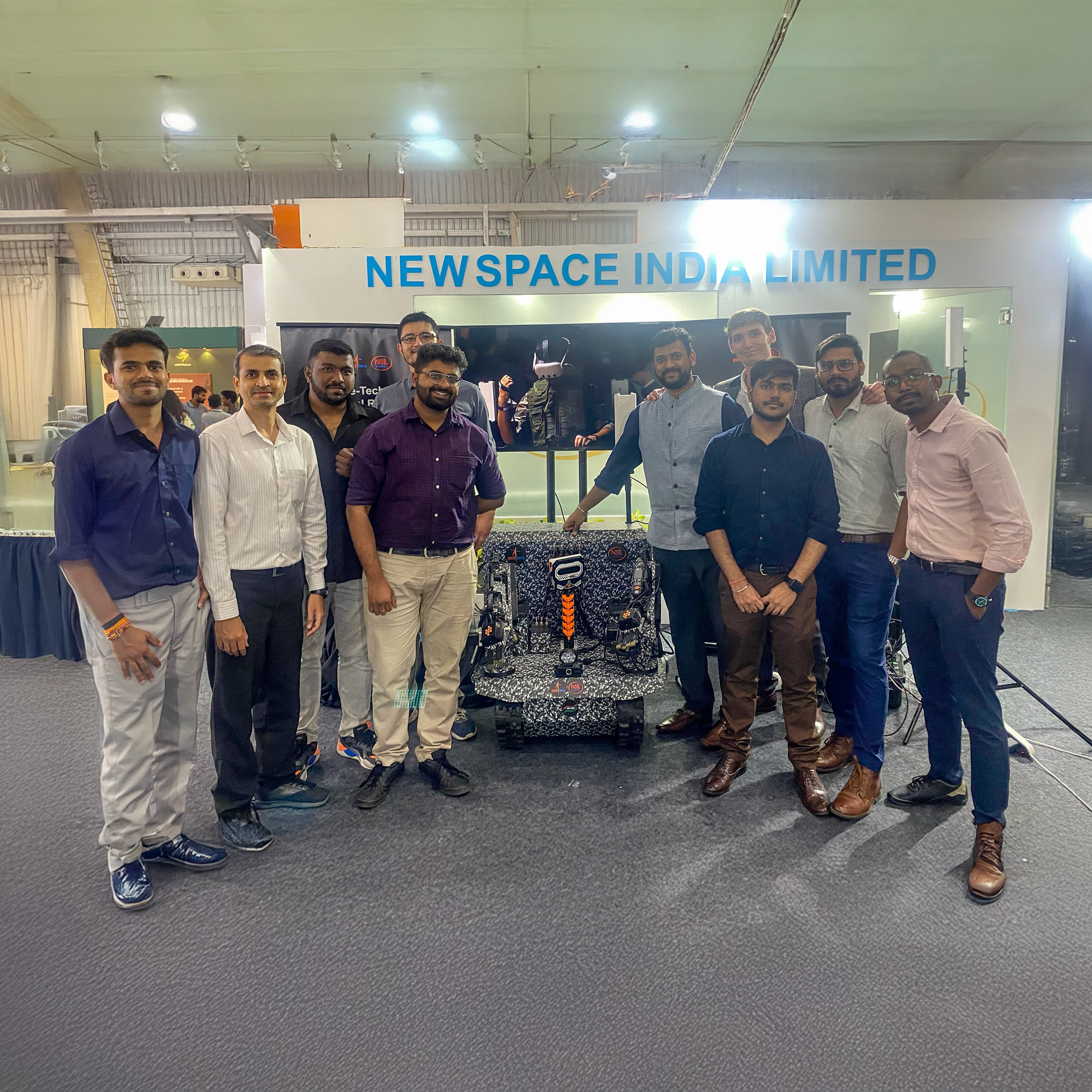 Social Hardware robotics lab workspace